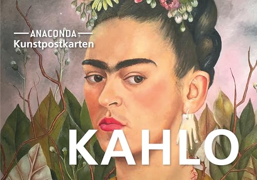 Postkarten-Set Frida Kahlo: 18 Kunstpostkarten aus hochwertigem Karton. ca. 0,28€ pro Karte (Anaconda Postkarten, Band 87) von Anaconda Verlag