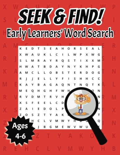 Seek & Find! Early Learners' Word Search von Independently published