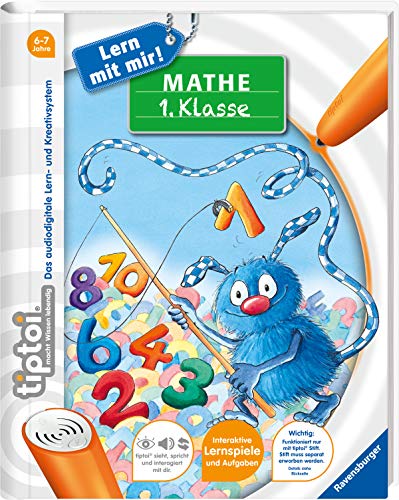 tiptoi® Mathe 1. Klasse: Über 50 Lernspiele und Aufgaben (tiptoi® Lern mit mir!)