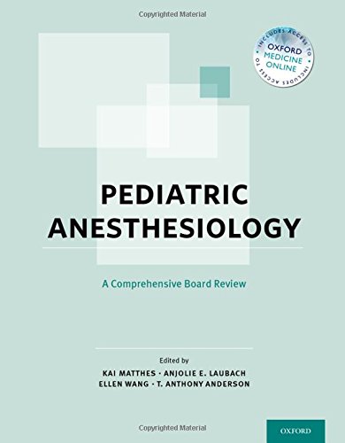 Pediatric Anesthesiology von OUP USA