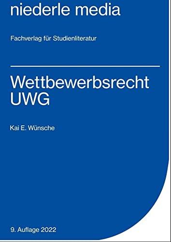 Wettbewerbsrecht - UWG - 2024