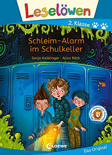 Leselöwen 2. Klasse - Schleim-Alarm im Schulkeller: Mit Leselernschrift ABeZeh - Erstlesebuch für Kinder ab 7 Jahren von LOEWE