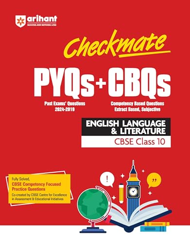 Checkmate CBQs English Language & Literature 10th: English Language Class 10th von Arihant Publication India Limited