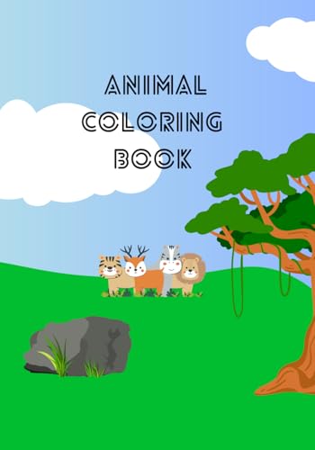 ANIMAL COLORING BOOK von Independently published