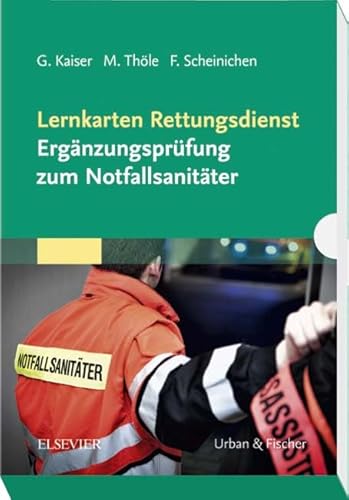 Lernkarten Rettungsdienst - Ergänzungsprüfung zum Notfallsanitäter