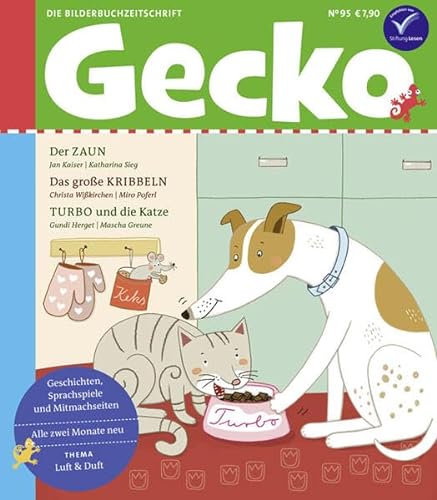 Gecko Kinderzeitschrift Band 95: Thema: Luft & Duft
