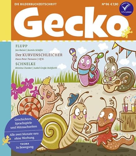 Gecko Kinderzeitschrift Band 96: Thema: In Bewegung von Rathje & Elbel GbR