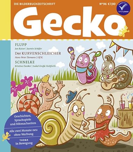 Gecko Kinderzeitschrift Band 96: Thema: In Bewegung von Rathje & Elbel GbR