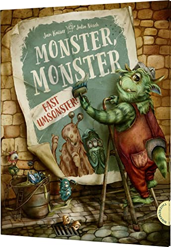 Monster, Monster, fast umsonster: Abenteuerliches Bilderbuch für Kinder ab 4 Jahren