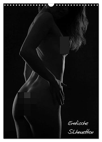 Erotische Silhouetten/CH-Version (Wandkalender 2024 DIN A3 hoch), CALVENDO Monatskalender