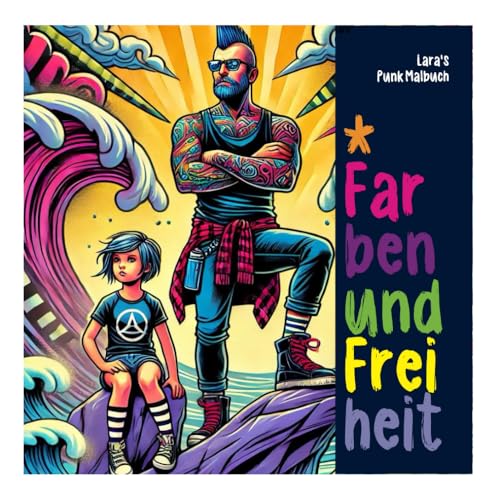 Farben und Freiheit: Lara's Punk Malbuch (Lara's Malbücher) von Independently published
