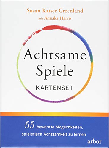 Achtsame Spiele: 55 bewährte Möglichkeiten, spielerisch Achtsamkeit zu lernen - Kartenset von Arbor Verlag