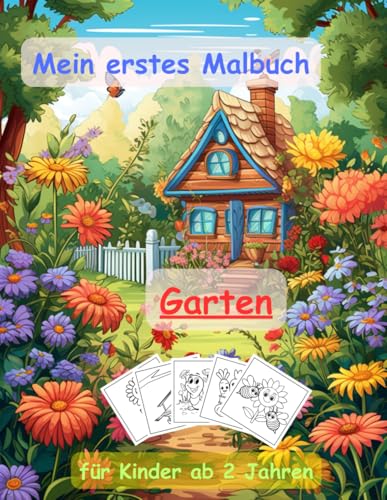 100 Gartenmotive -mein erstes Malbuch - erlebe den fabelhaften Garten: ein Muss für alle Gartenliebhaber ab 2 Jahren zum Ausmalen, Kritzeln und ... Tier- und Pflanzenmotiven als Ausmalbuch 100 Gartenmotive -mein erstes Malbuch - erlebe den fabelhaften Garten: ein Muss für alle Gartenliebhaber ab 2 Jahren zum Ausmalen, Kritzeln und ... Tier- und Pflanzenmotiven als Ausmalbuch von Independently published