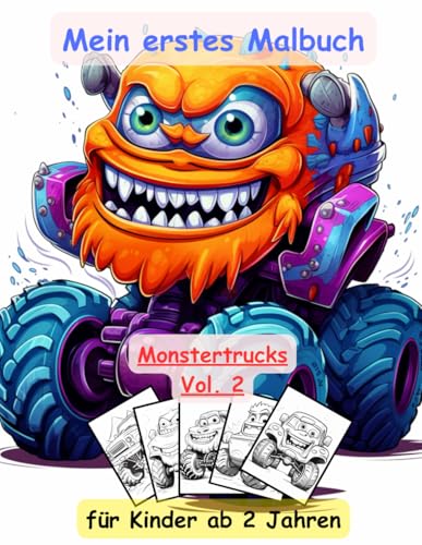 50 weitere Monstertrucks Vol.2 -mein erstes Malbuch -50 wunderschöne Motive: ein Muss für alle Monstertrucks-Liebhaber ab 2 Jahren zum Ausmalen, ... mit einzigartigen Motiven als Ausmalbuch 50 weitere Monstertrucks Vol.2 -mein erstes Malbuch -50 wunderschöne Motive: ein Muss für alle Monstertrucks-Liebhaber ab 2 Jahren zum Ausmalen, ... mit einzigartigen Motiven als Ausmalbuch von Independently published