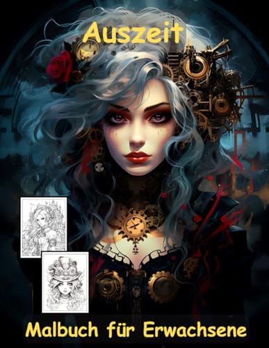 AUSZEIT Gothic Steampunk Princess Coloring Pages -Malbuch für Erwachsene -Entspannung und Stressabbau: -ein magisches Ausmalbuch mit 50 ausgewählten ... Motive -Anti-Stress -Gothic Prinzessin AUSZEIT Gothic Steampunk Princess Coloring Pages -Malbuch für Erwachsene -Entspannung und Stressabbau: -ein magisches Ausmalbuch mit 50 ausgewählten ... Motive -Anti-Stress -Gothic Prinzessin von Independently published