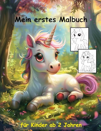 Einhorn -mein erstes Malbuch für Kinder ab 2 Jahren -50 wunderschöne Motive -ein Muss für alle Einhorn-Liebhaber ab 2 Jahren: -zum Ausmalen, Kritzeln ... -magisches Malbuch zum Zeitvertreib Einhorn -mein erstes Malbuch für Kinder ab 2 Jahren -50 wunderschöne Motive -ein Muss für alle Einhorn-Liebhaber ab 2 Jahren: -zum Ausmalen, Kritzeln ... -magisches Malbuch zum Zeitvertreib von Independently published