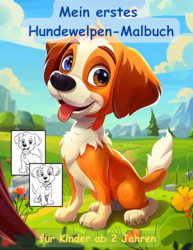Hunde-Welpen -mein erstes Malbuch für Kinder ab 2 Jahren -50 wunderschöne Motive: ein Muss für alle Hunde-Liebhaber ab 2 Jahren zum Ausmalen, Kritzeln ... mit einzigartigen Motiven als Ausmalbuch Hunde-Welpen -mein erstes Malbuch für Kinder ab 2 Jahren -50 wunderschöne Motive: ein Muss für alle Hunde-Liebhaber ab 2 Jahren zum Ausmalen, Kritzeln ... mit einzigartigen Motiven als Ausmalbuch von Independently published