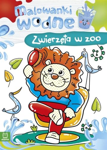 Malowanki wodne Zwierzęta w zoo