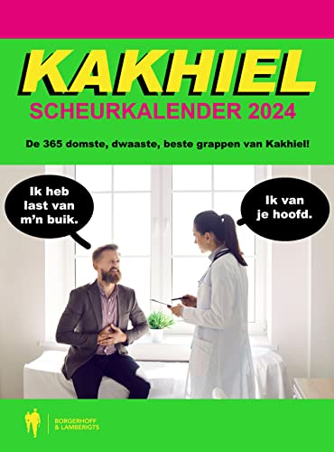 Kakhiel scheurkalender 2024 von Borgerhoff & Lamberigts