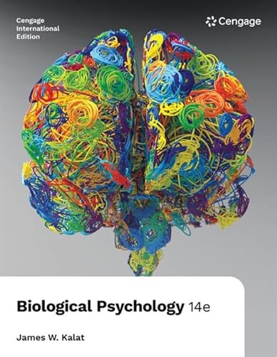 Biological Psychology, International Edition von Wadsworth Publishing Co Inc