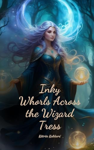 Inky Whorls Across the Wizard Tress von Swan Charm