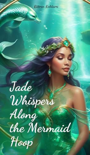Jade Whispers Along the Mermaid Hoop von Swan Charm