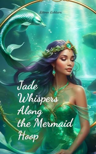 Jade Whispers Along the Mermaid Hoop von Swan Charm