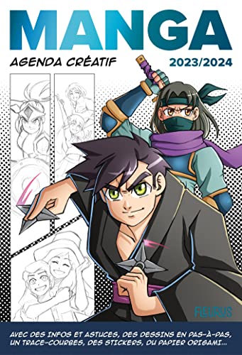 Mon agenda créatif 2023-2024 Manga von FLEURUS