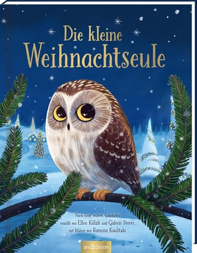 Die kleine Weihnachtseule: Nach einer wahren Geschichte, Bilderbuch Geschenk Weihnachten, für Kinder ab 4 Jahren von Ars Edition