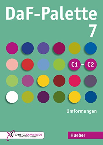 DaF-Palette 7: Umformungen: Übungsbuch von Hueber