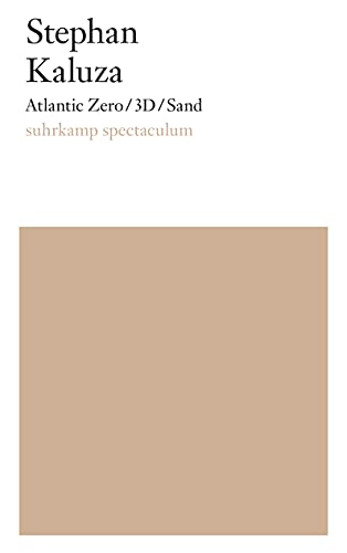 Atlantic Zero/3D/Sand von Suhrkamp Verlag AG