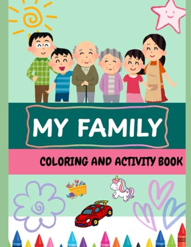 My Family: A Fun Activity Book for Kids (Ages 3–6) von Independently published