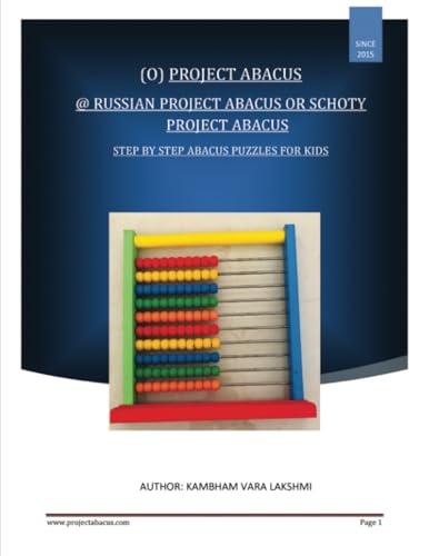 Russian Project Abacus (or) Schoty Project Abacus: Step by Step Abacus Puzzles For Kids von PublishDrive