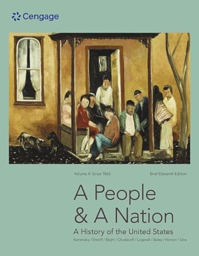 A People & A Nation: A History of the United States; Since 1865 (2) von Wadsworth Publishing Co Inc