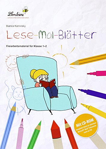 Lese-Mal-Blätter: (1. und 2. Klasse)
