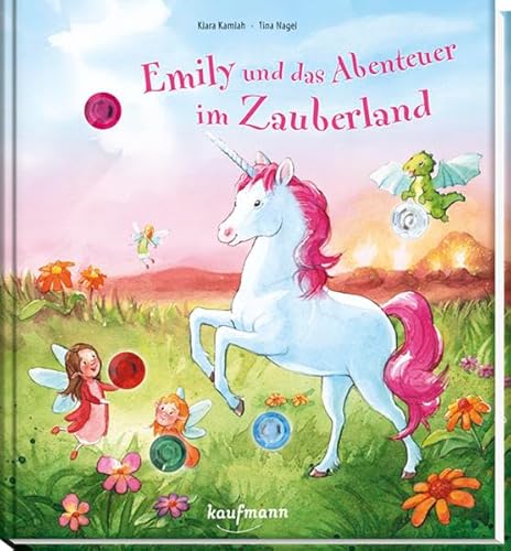 Emily und das Abenteuer im Zauberland: Funkel-Bilderbuch mit Glitzersteinen (Bilderbuch mit integriertem Extra: Kinderbücher ab 3 Jahre)