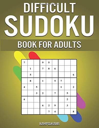 Difficult Sudoku Book for Adults: 400 Very Hard Sudoku's for Advanced Players