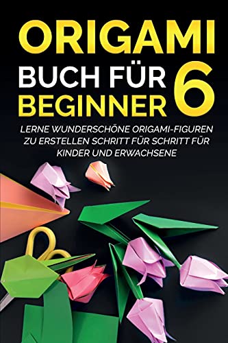 Origami Buch für Beginner 6: Lerne wunderschöne Origami-Figuren zu erstellen Schritt für Schritt für Kinder und Erwachsene von Indy Pub