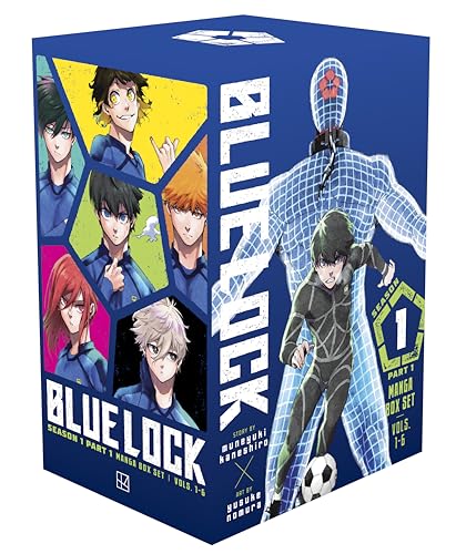 Blue Lock Season 1 Part 1 Manga Box Set (Blue Lock Manga Box Set, Band 1)
