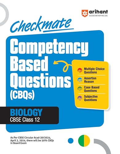 Checkmate CBQs Biology 12th von Arihant Publication India Limited