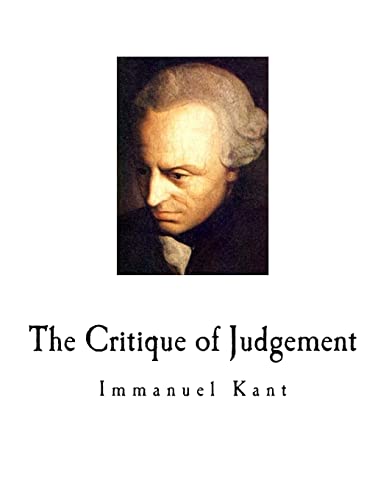 The Critique of Judgement: Immanuel Kant