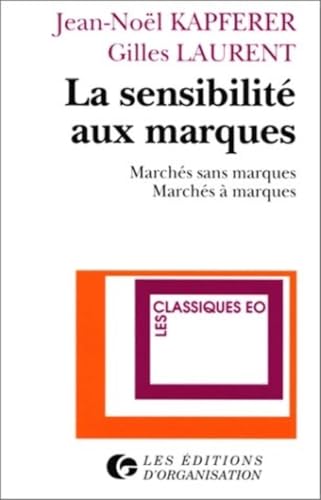 La sensibilité aux marques: Marchés sans marques, marchés à marques