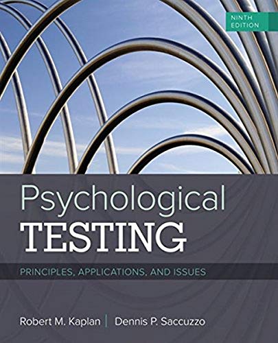 Psychological Testing: Principles, Applications, and Issues (Mindtap Course List) von Cengage Learning