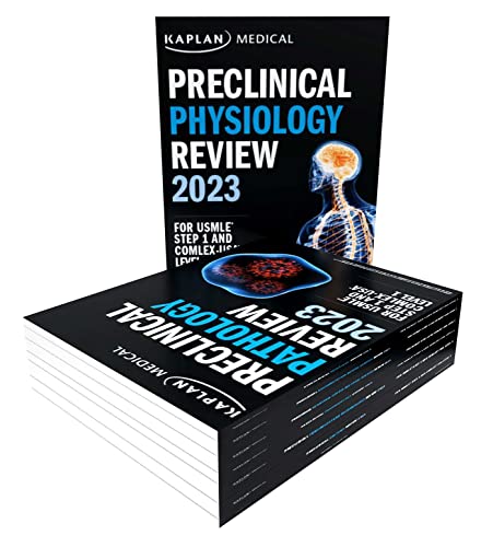 Preclinical Medicine Complete 7-Book Subject Review 2023: Lecture Notes for USMLE Step 1 and COMLEX-USA Level 1 (USMLE Prep) von Kaplan Test Prep