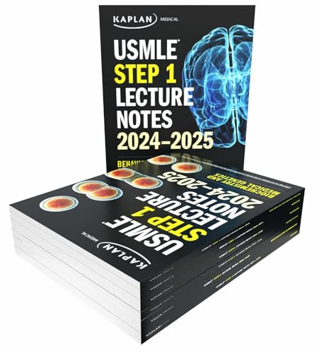 USMLE Step 1 Lecture Notes 2024-2025: 7-Book Preclinical Review: For USMLE Step 1 and COMLEX-USA Level 1 (USMLE Prep)