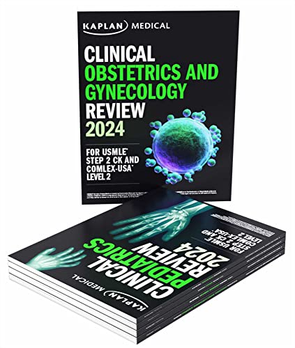 USMLE Step 2 CK Lecture Notes 2024-2025: 5-Book Clinical Review: Lecture Notes for USMLE Step 2 CK and COMLEX-USA Level 2 (USMLE Prep) von Kaplan