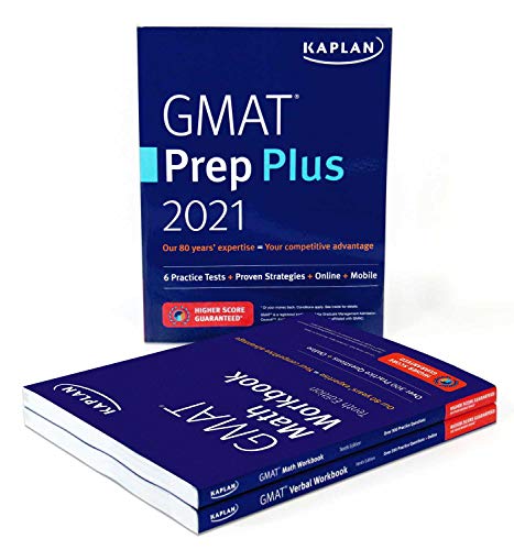 GMAT Complete 2021: 3-Book Set: 6 Practice Tests + Proven Strategies + Online (Kaplan Test Prep)