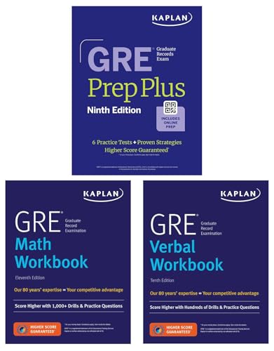 GRE Complete Ninth Edition (2025): Includes 6 Full Length Practice Tests, 2500+ Practice Questions + Online Access to 1000+ Question Bank, Video ... a Kaplan Live Online Class (Kaplan Test Prep) von Kaplan Test Prep