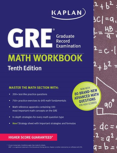 GRE Math Workbook (Kaplan Test Prep)