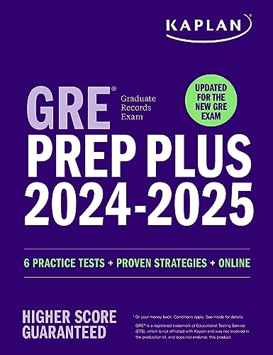 GRE Prep Plus 2024-2025: Your Ultimate Guide to GRE Success: Updated for the New GRE (Kaplan Test Prep)